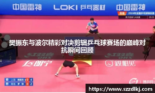 樊振东与波尔精彩对决剪辑乒乓球赛场的巅峰对抗瞬间回顾